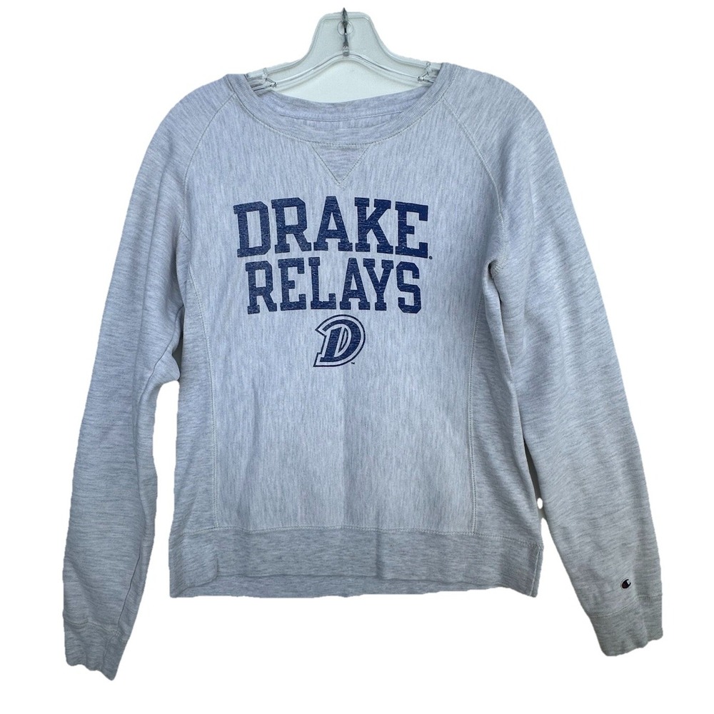 Vintage Drake Relays Drake University Champion Reverse Weave Sweatshirt Sz Small